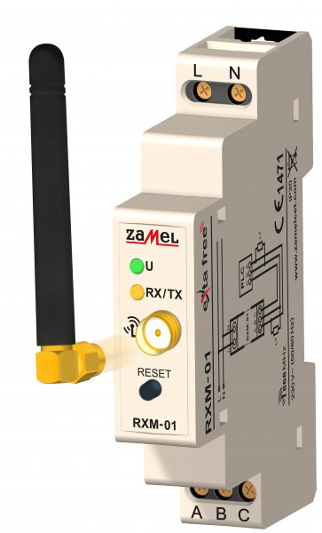 TRANSLATOR RS485/EXTA FREE RXM-01 - Zamel