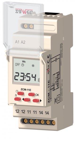 Zegar sterujący, programator czasowy ZCM-11 - Zamel