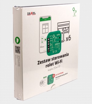 Zestaw sterowania rolet WiFi Supla ZSW-01 - Zamel